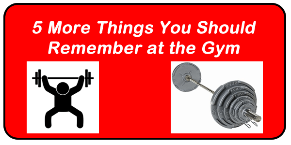 Gym Etiquette